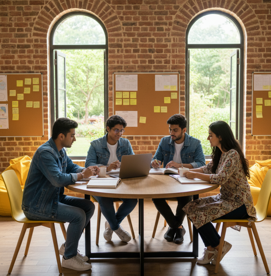 Students in classroom